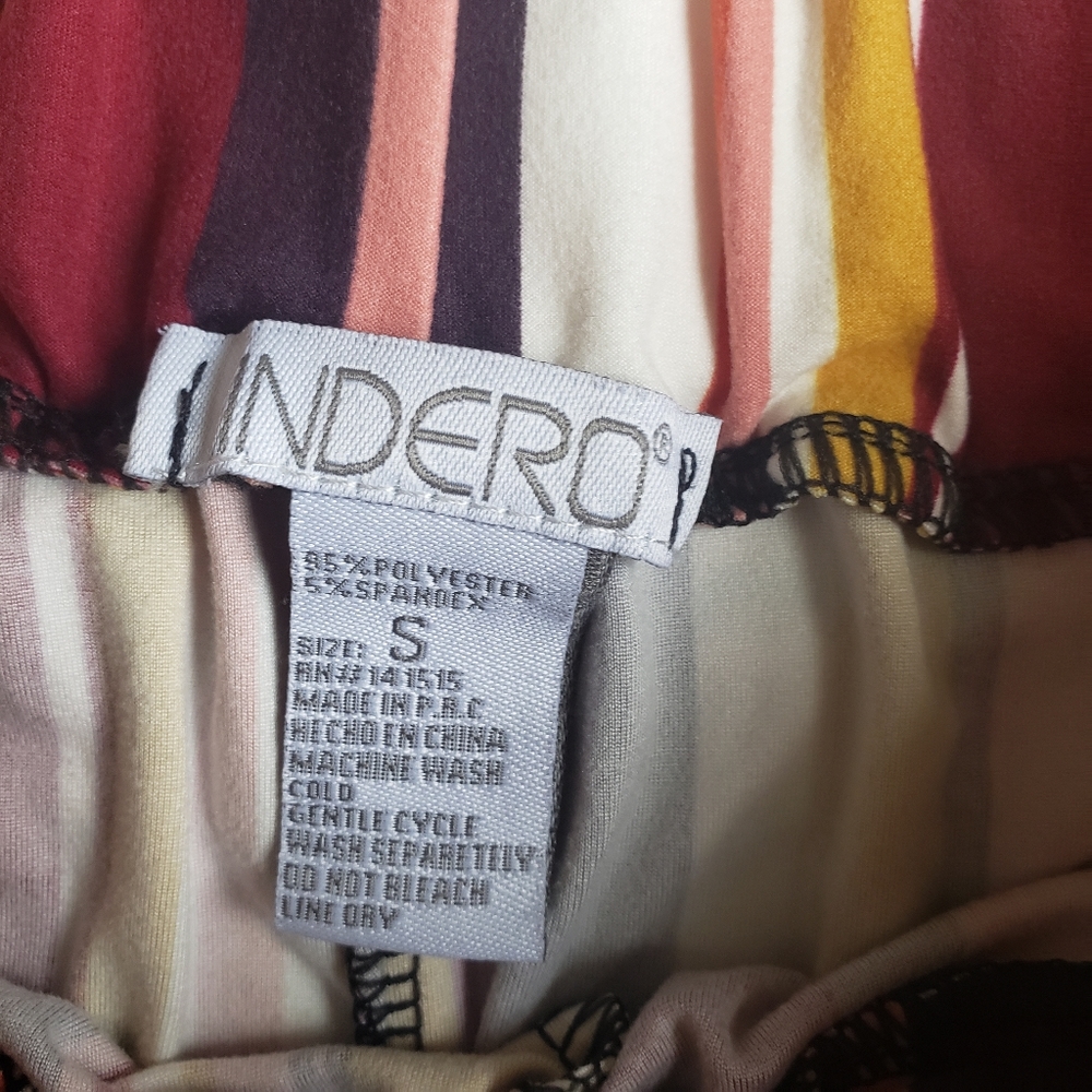 Indero Striped Flare Pants - Picture 5 of 6